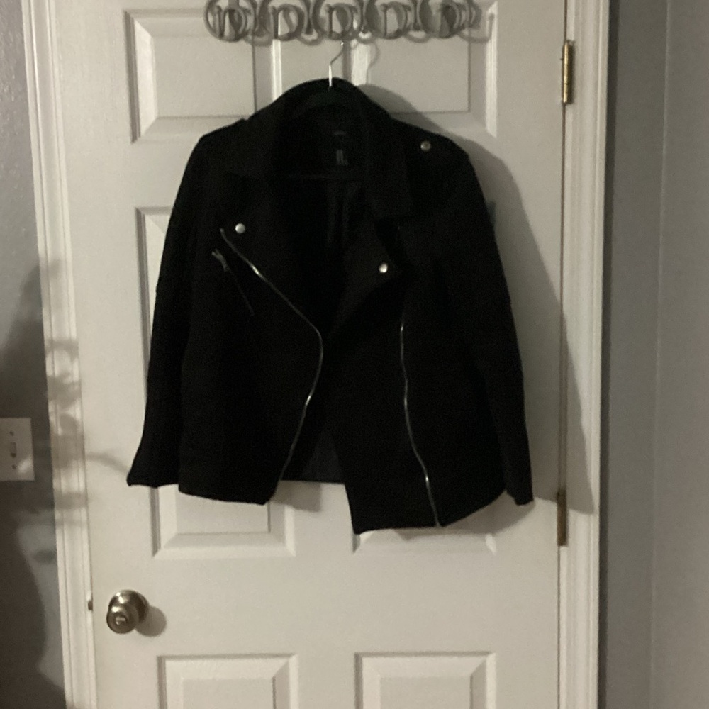 Forever 21 Black Leather Jacket